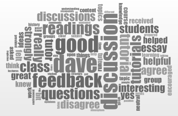 Feedback word-cloud